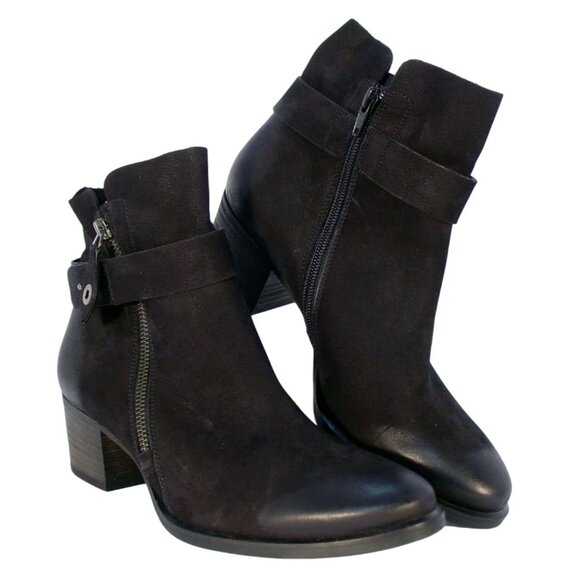 PAUL GREEN Dallas $475 Ankle Strap Heeled Booties Ankle Boots UK 5.5/US 8 - NEW - Picture 1 of 9